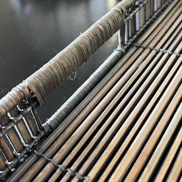 Pottery Barn Bamboo Tray - Picture 4 of 10